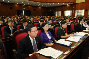 Đoàn đại biểu QH tỉnh tại Kỳ họp thứ 7 - Quốc hội khóa XII